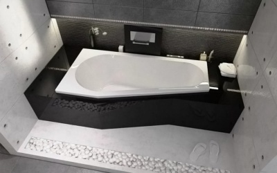 Акриловая ванна Riho Delta 150x80 L без гидромассажа