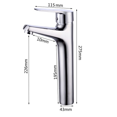 Смеситель для раковины River Lux R024 10000003149 Хром