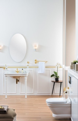 Унитаз биде Creavit Antik AN320-00CB00E-0000 подвесной Белый без сиденья