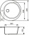Кухонная мойка Mixline ML-GM13-309 525087 Темно-серая