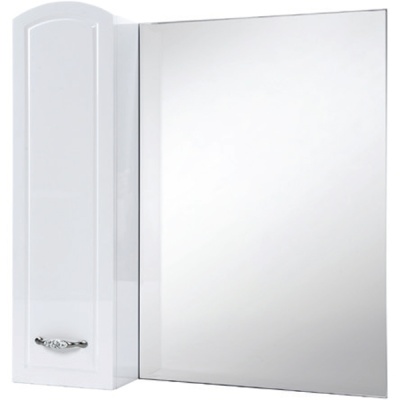 Зеркало со шкафом Bellezza Амелия 70 L Белое