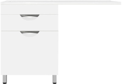 Тумба под раковину Style Line Жасмин 120 с 1 ящиком Белая