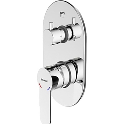 Смеситель для душа Bravat New Moon P69191C-RUS Хром