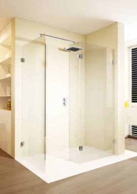 Душевая перегородка Riho Scandic S405 210 GC97200 профиль Хром стекло прозрачное