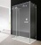 Боковая стенка для душевого уголка Radaway Euphoria S1 100x200 профиль хром, стекло прозрачное
