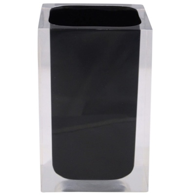 Стакан для зубных щеток Ridder Colours 22280110 Черный