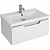 Тумба под раковину Dreja Eco Tiny 60 99.1902 подвесная Белая