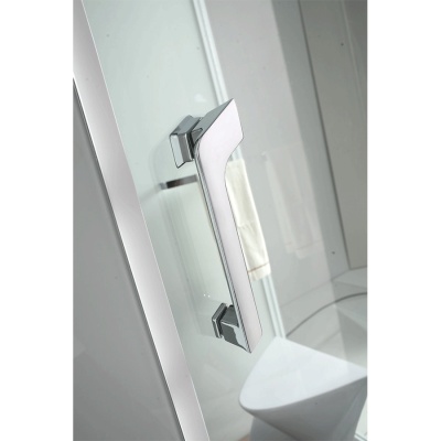 Душевая кабина Orans SR-89106S white 130x130 с баней профиль Белый задние стенки Белые Душевая кабина Orans SR-89106S white 130x130 с баней профиль Белый задние стенки Белые