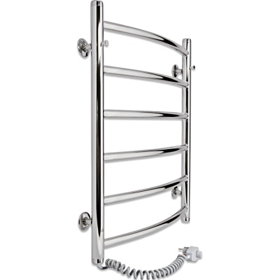 Электрический полотенцесушитель Laris Классик П6 80х50 L 73207391 Хром