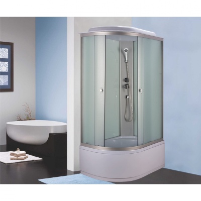 Душевая кабина Niagara NG-7310-14 120х80 L стекло матовое задняя стенка Белая