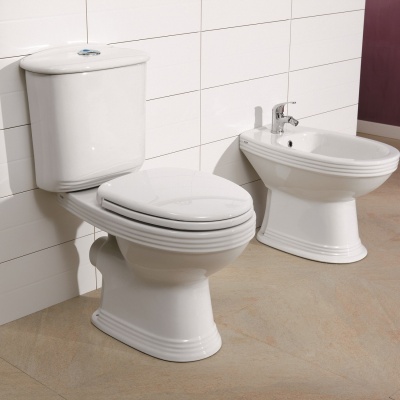 Унитаз компакт Creo Ceramique Marseille MA1002+MA1003+MA1001 с бачком и сиденьем Микролифт