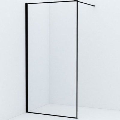 Душевая перегородка Iddis Slide SLI8BS1i23 100x195 профиль Черный стекло прозрачное Душевая перегородка Iddis Slide SLI8BS1i23 100x195 профиль Черный стекло прозрачное