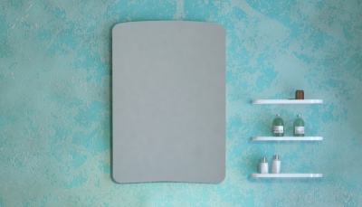 Зеркало Velvex Iva 60 zkIVA.60-26 Светлый лён