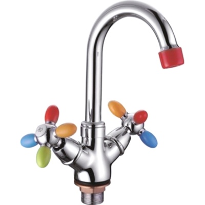 Смеситель для кухни Zerix LR81010 ZX0055 Хром Цветной