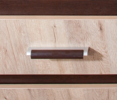 Шкаф пенал Бриклаер Техас 35 Дуб кантри Венге