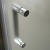 Душевая дверь BelBagno Uno 150x185 профиль Хром стекло рифленое
