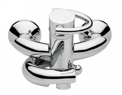 Смеситель для ванны Emmevi Twist 6601 Хром