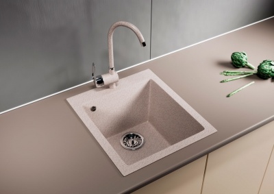 Кухонная мойка Mixline ML-GM14-302 525092 Песочная