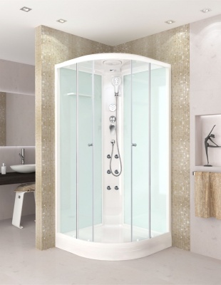 Душевая кабина Domani-Spa Delight 99 90x90 DS01D99LWM10 с гидромассажем