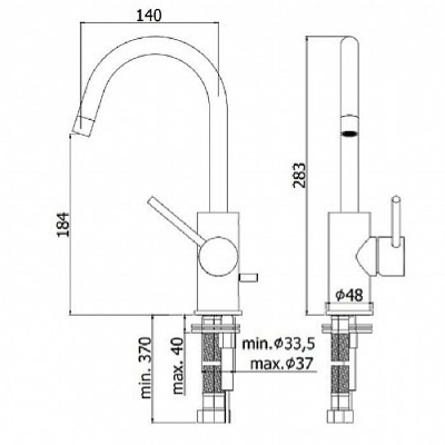 Смеситель для раковины Paffoni Light LIG078ROSE Розовое золото