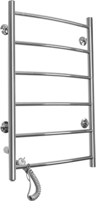 Полотенцесушитель электрический Domoterm DMT 109-6 50*80 EK L Хром