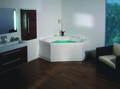 Акриловая ванна Victory Spa Experience 140x140 Без системы управления