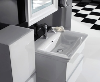Раковина Globo Relais RE070 bianco lucido