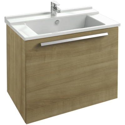 Тумба под раковину Jacob Delafon Struktura 57 EB1284-E13 подвесная Розовое дерево