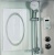 Душевая кабина WeltWasser WW500 Emmer 12015 120x120 10000003287 профиль Хром стекло прозрачное