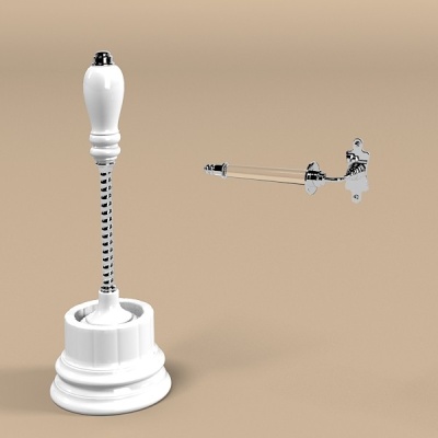 Туалетный ершик Devon&Devon Cambridge IBCB17 Белый