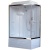 Душевая кабина Royal Bath BP 100х80 RB8100BP1-T-CH-L стекло прозрачное задняя стенка Белая