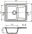 Кухонная мойка Mixline ML-GM26-342 533168 Графит
