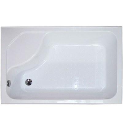 Душевой уголок Royal Bath BP 120х80 RB8120BP-T-L с поддоном профиль Белый стекло прозрачное
