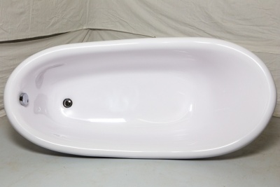 Ванна из искусственного камня Castone Даллас 170x82 Белая