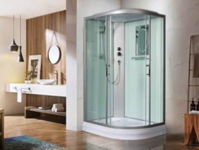Душевая кабина WeltWasser WW500 Werra 1202 120x90 10000003329 L профиль Хром стекло прозрачное