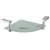 Полка угловая Schein Swing 3212B1 Хром Полка угловая Schein Swing 3212B1 Хром