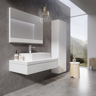 Тумба под раковину Ravak SD Formy 80 подвесная Белая