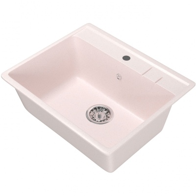 Кухонная мойка Mixline ML-GM15-311 525104 Светло-розовая
