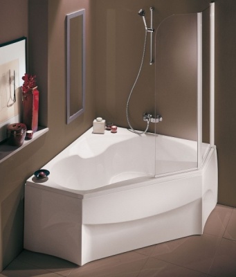 Акриловая ванна Jacob Delafon Bain Douche 135x135 R E6219-00 без гидромассажа