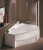 Акриловая ванна Jacob Delafon Bain Douche 135x135 R E6219-00 без гидромассажа