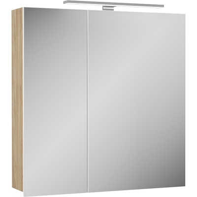 Зеркальный шкаф Diborg Lande 70 77.3194 Дуб