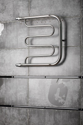 Водяной полотенцесушитель Тругор ПМ нп 1 П 50x60 с полкой Хром