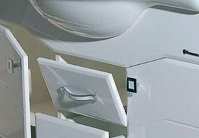 Тумба c раковиной Bellezza Джулия 105 Белая Тумба c раковиной Bellezza Джулия 105 Белая