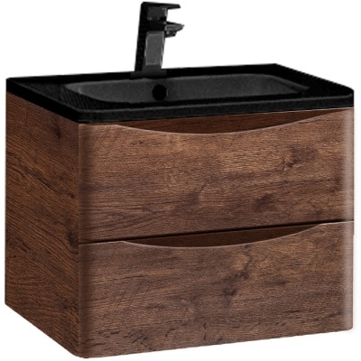 Тумба под раковину Vincea Roberta VMC-1R600RW подвесная R.Wood