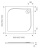 Душевой поддон из искусственного камня Good Door Квадро 100x100 Белый Душевой поддон из искусственного камня Good Door Квадро 100x100 Белый