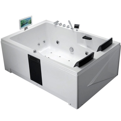 Акриловая ванна Gemy G9061 O L 181х121 L с гидромассажем