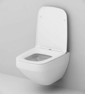 Комплект унитаза с инсталляцией AM.PM Inspire V2.0 FlashClean IS450A38.50A1700 с сиденьем Микролифт и клавишей смыва Черный