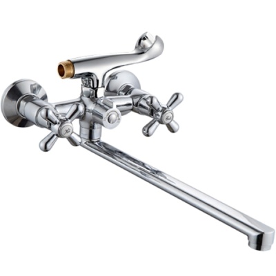 Смеситель для ванны Mixxus Premium Dominox 140 Euro MXP0064 универсальный Хром