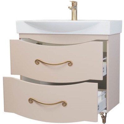 Тумба c раковиной Bellezza Сесилия 85 Капучино