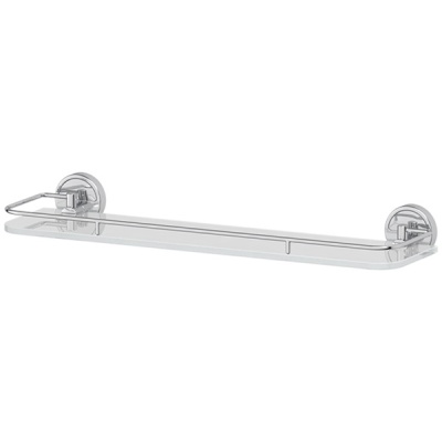 Стеклянная полка FBS Luxia 015 Хром